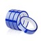 0.8 Inch x 108 Ft Sublimation Blanks Thermal Tape,Heat Tape,High Temp Tape,Up to 250℃(480℉) for Tumbler Sublimation Print,Heat Transfer Tape,Heat Vinyl Press Tape (4, Blue, 0.8" x 108')